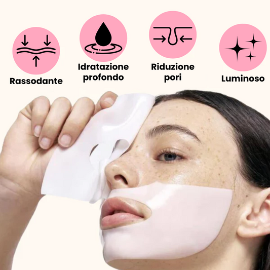 Maschera al Bio-Collagene (Confezione da 4 maschere)